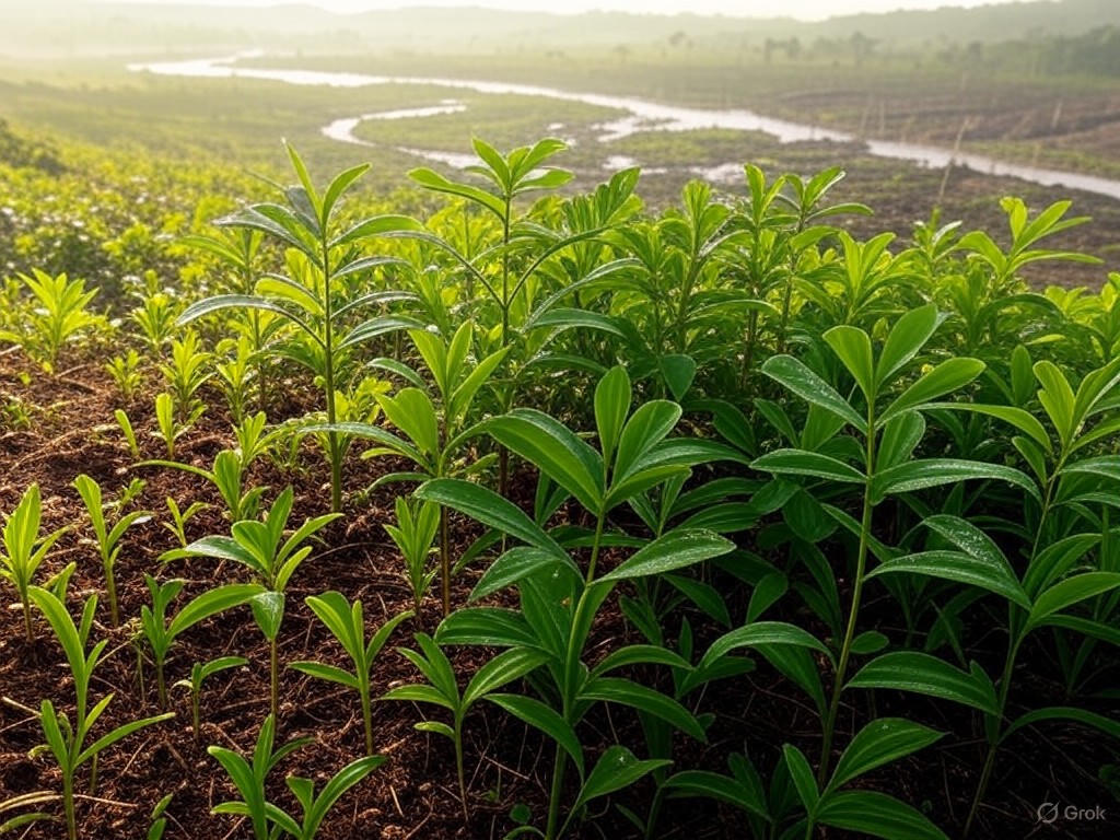 Regenerating Amazon forest edge