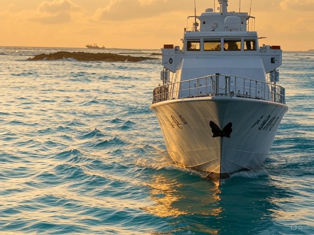 Chinese vessels patrolling disputed waters