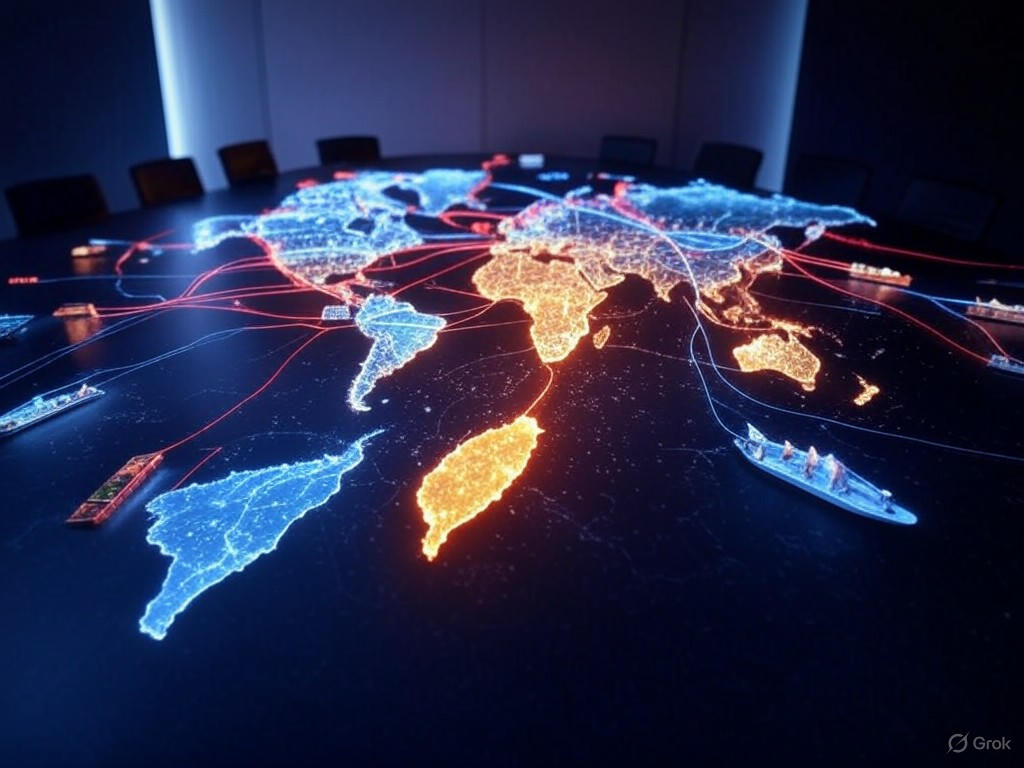 Global Supply Chain Map