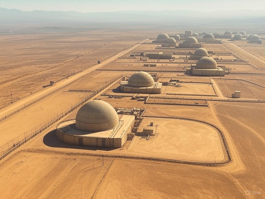Iranian nuclear facility at Natanz