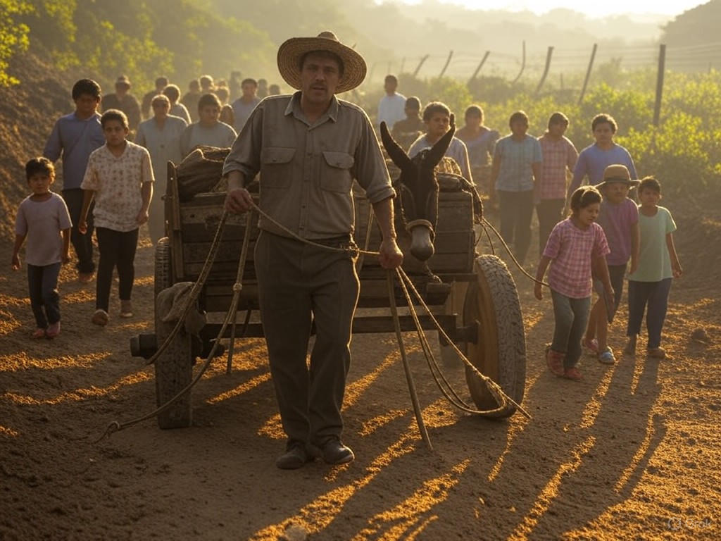 Migrants navigating border routes
