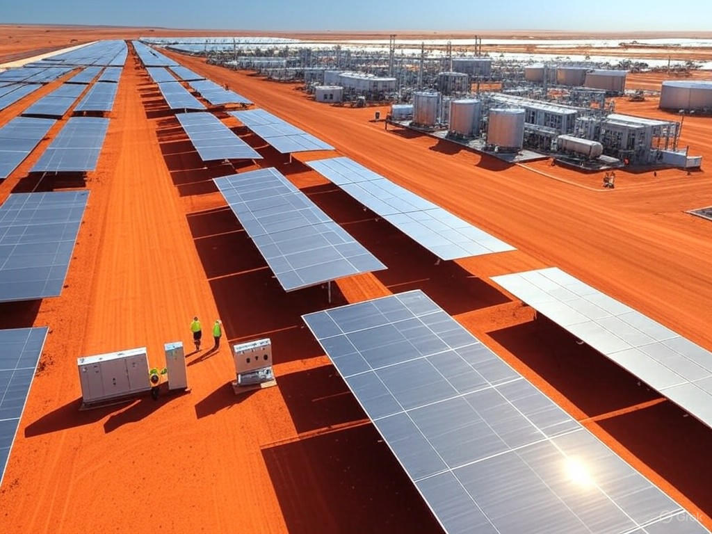 Namibian solar farm powering green hydrogen
