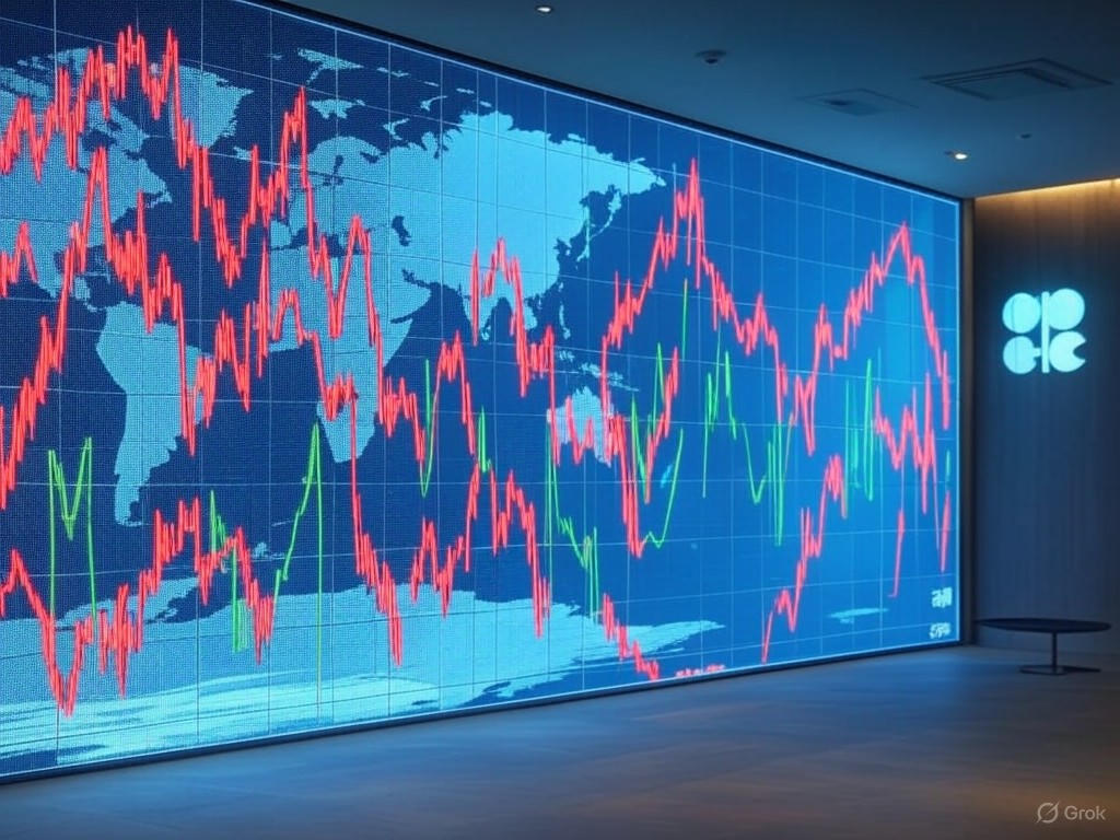 OPEC price fluctuation chart