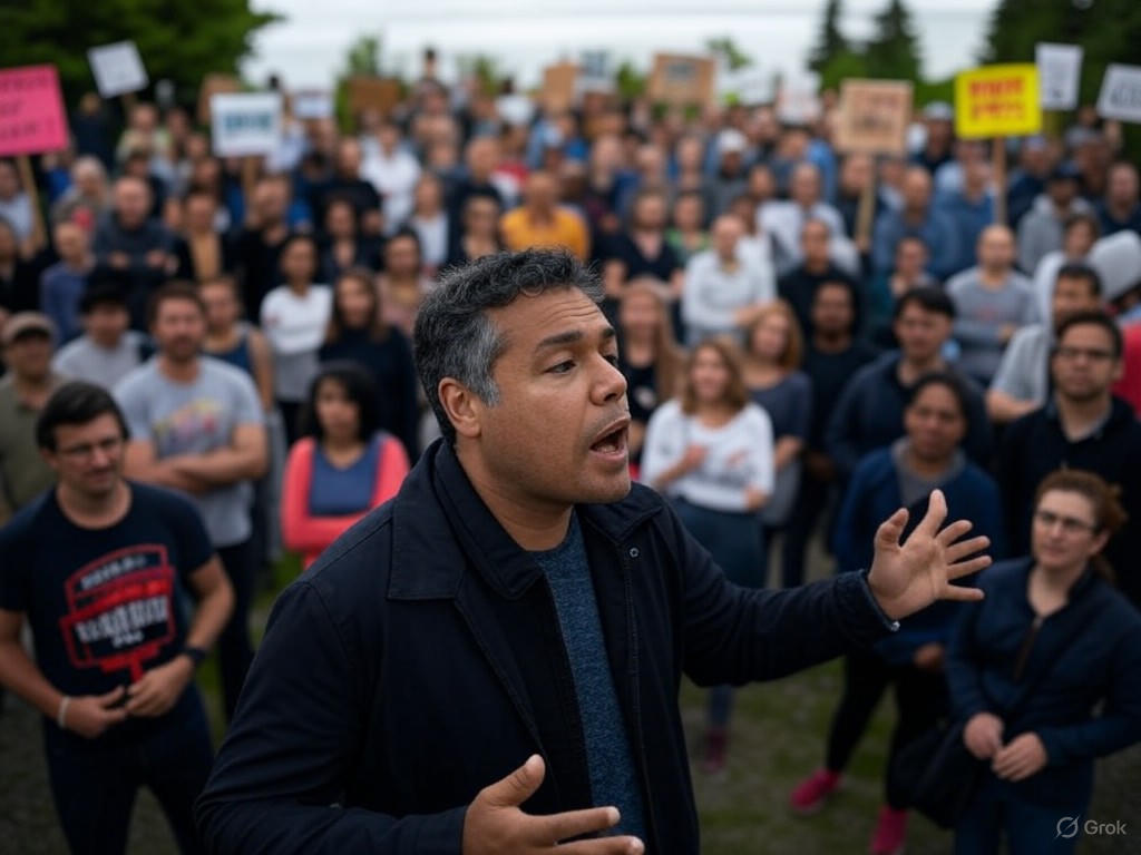 Community gathering in Vancouver BC